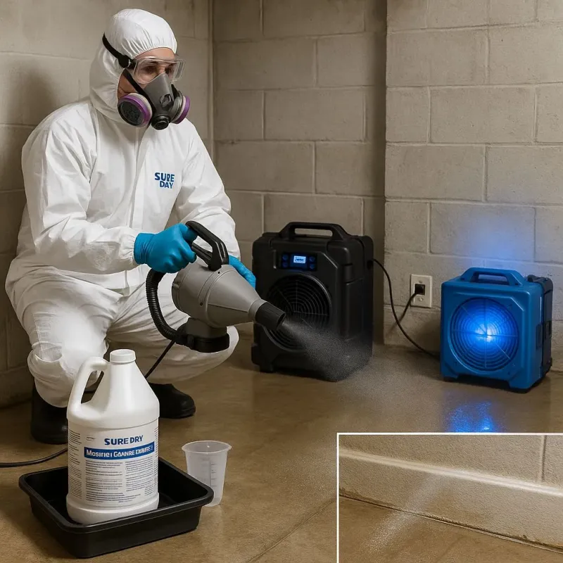 Sanitization and Odor Removal process in Frankton, IN